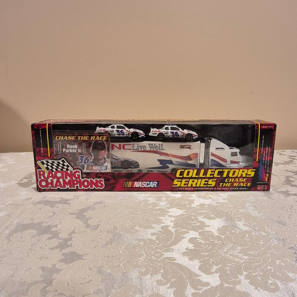 'Chase the Race' Racing Champions Transporter and Stock Car #36 Hank Parker